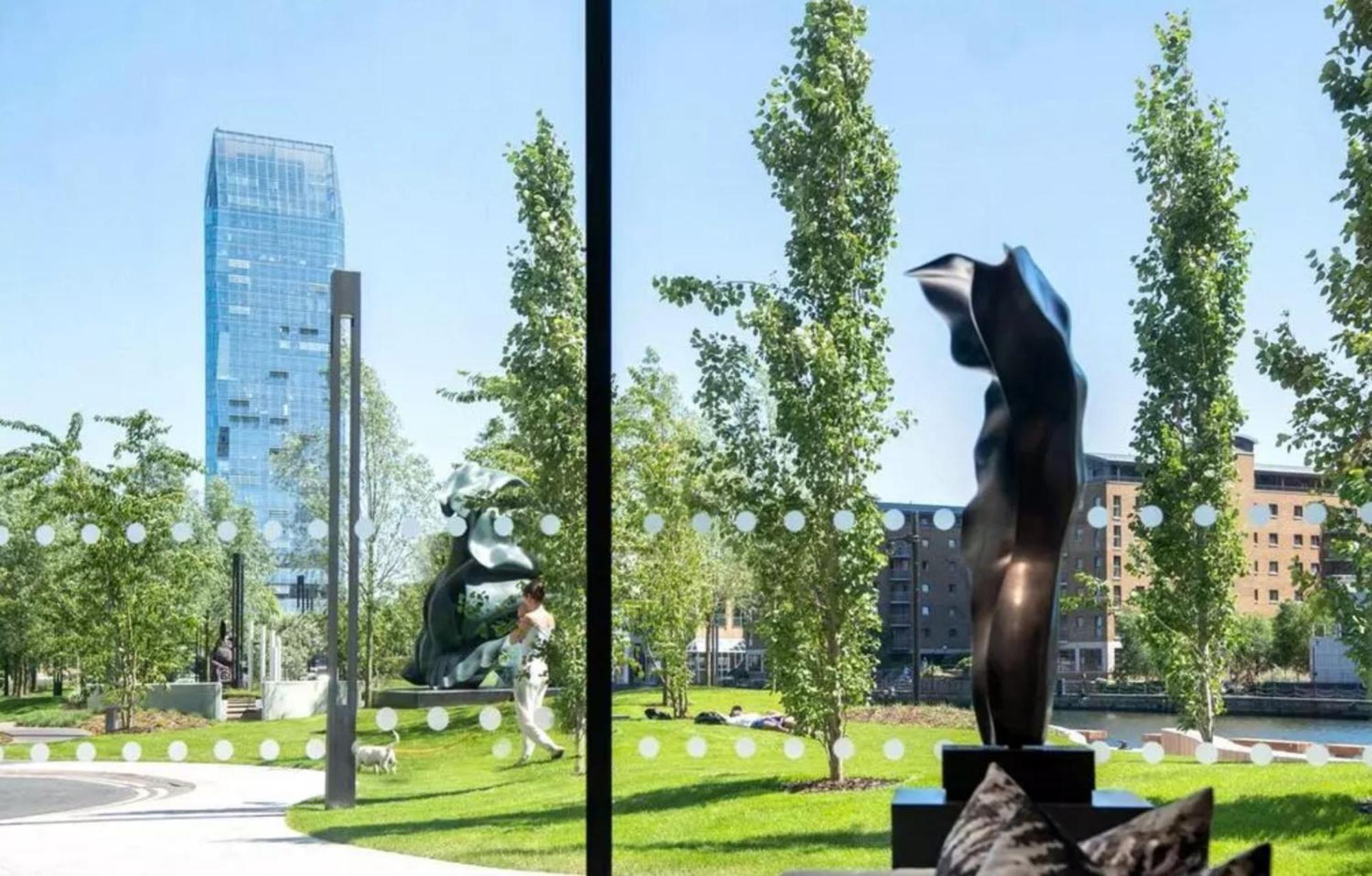 Two Bedrooms Penthouse One Park Drive, Canary Wharf London Exteriör bild