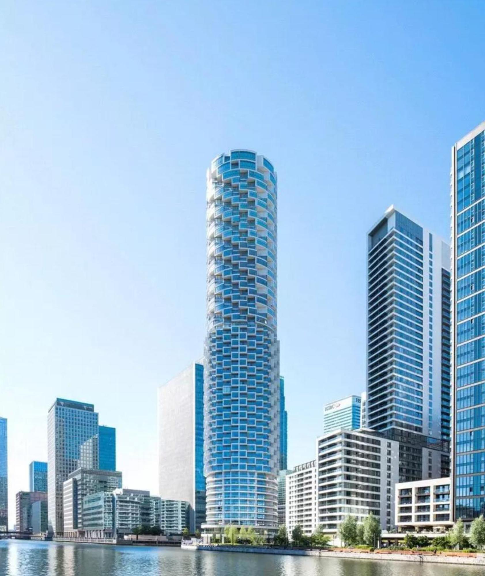 Two Bedrooms Penthouse One Park Drive, Canary Wharf London Exteriör bild