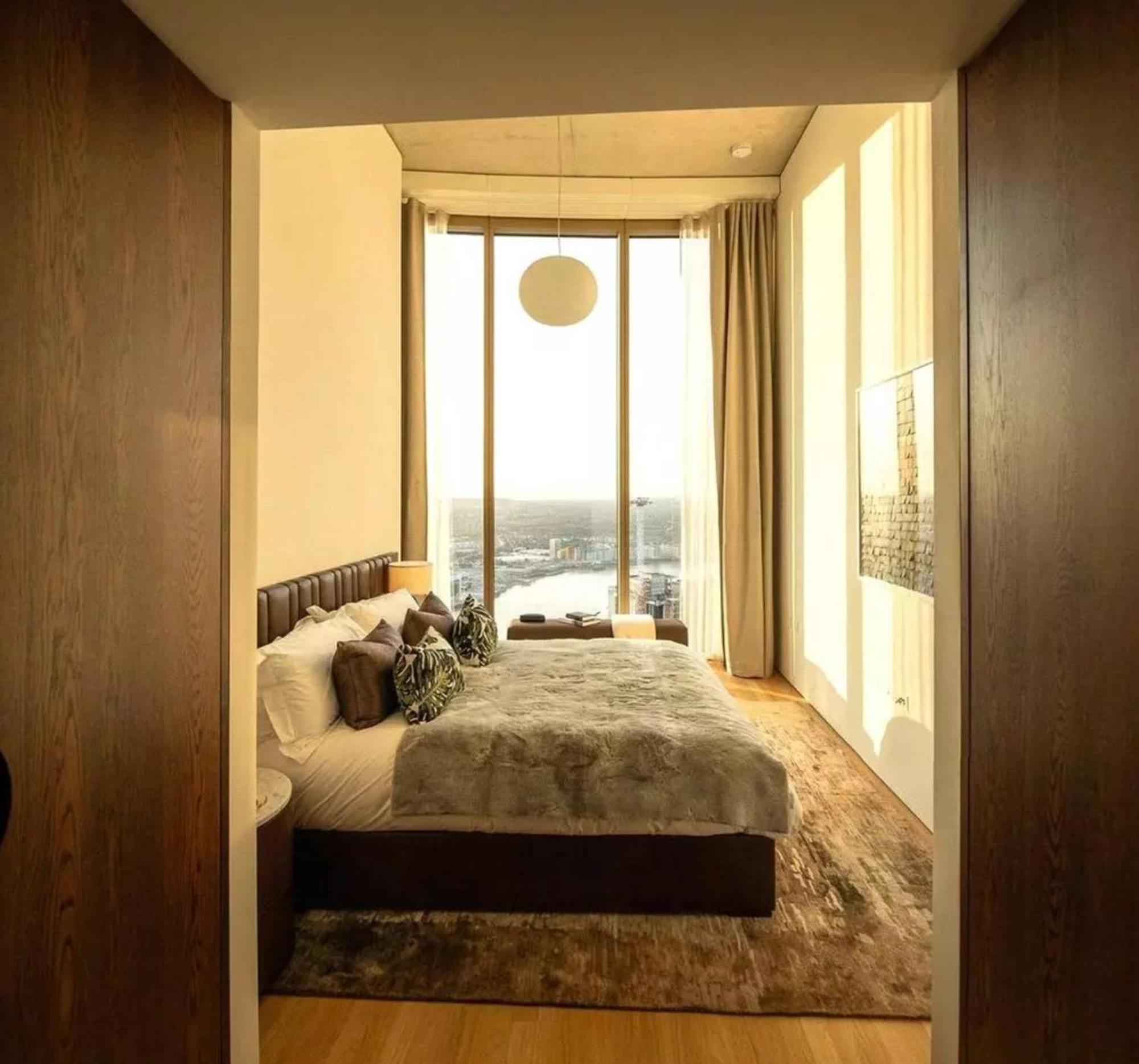 Two Bedrooms Penthouse One Park Drive, Canary Wharf London Exteriör bild